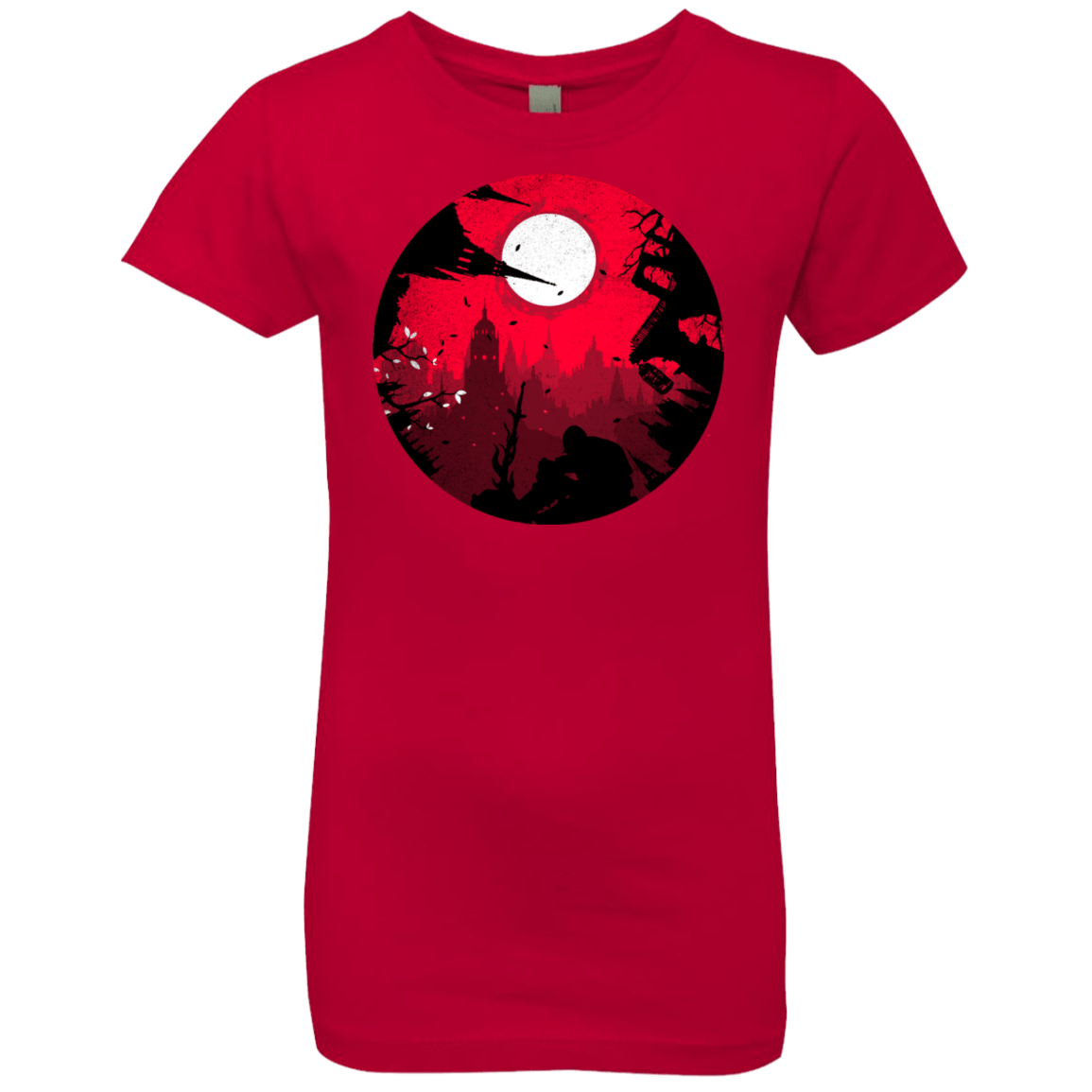 T-Shirts Red / YXS Embrace the Darkness Girls Premium T-Shirt