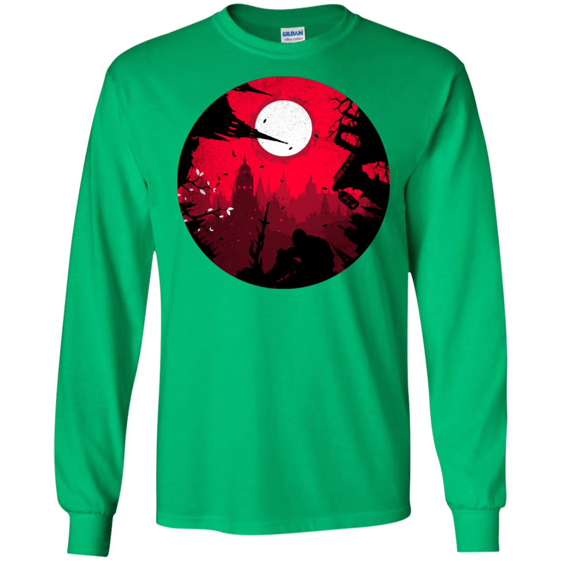 T-Shirts Irish Green / S Embrace the Darkness Men's Long Sleeve T-Shirt