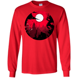 T-Shirts Red / S Embrace the Darkness Men's Long Sleeve T-Shirt