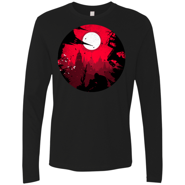 T-Shirts Black / S Embrace the Darkness Men's Premium Long Sleeve