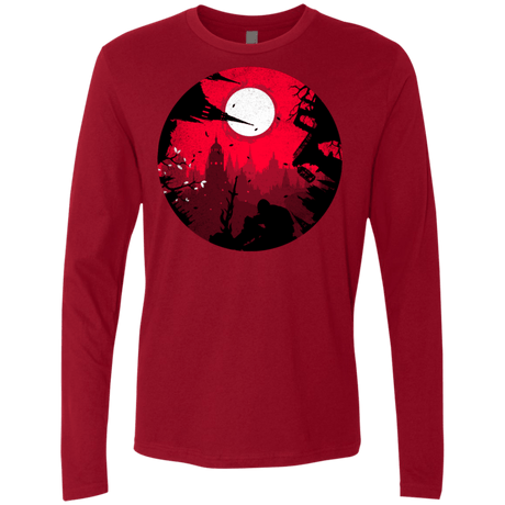 T-Shirts Cardinal / S Embrace the Darkness Men's Premium Long Sleeve
