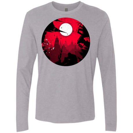 T-Shirts Heather Grey / S Embrace the Darkness Men's Premium Long Sleeve