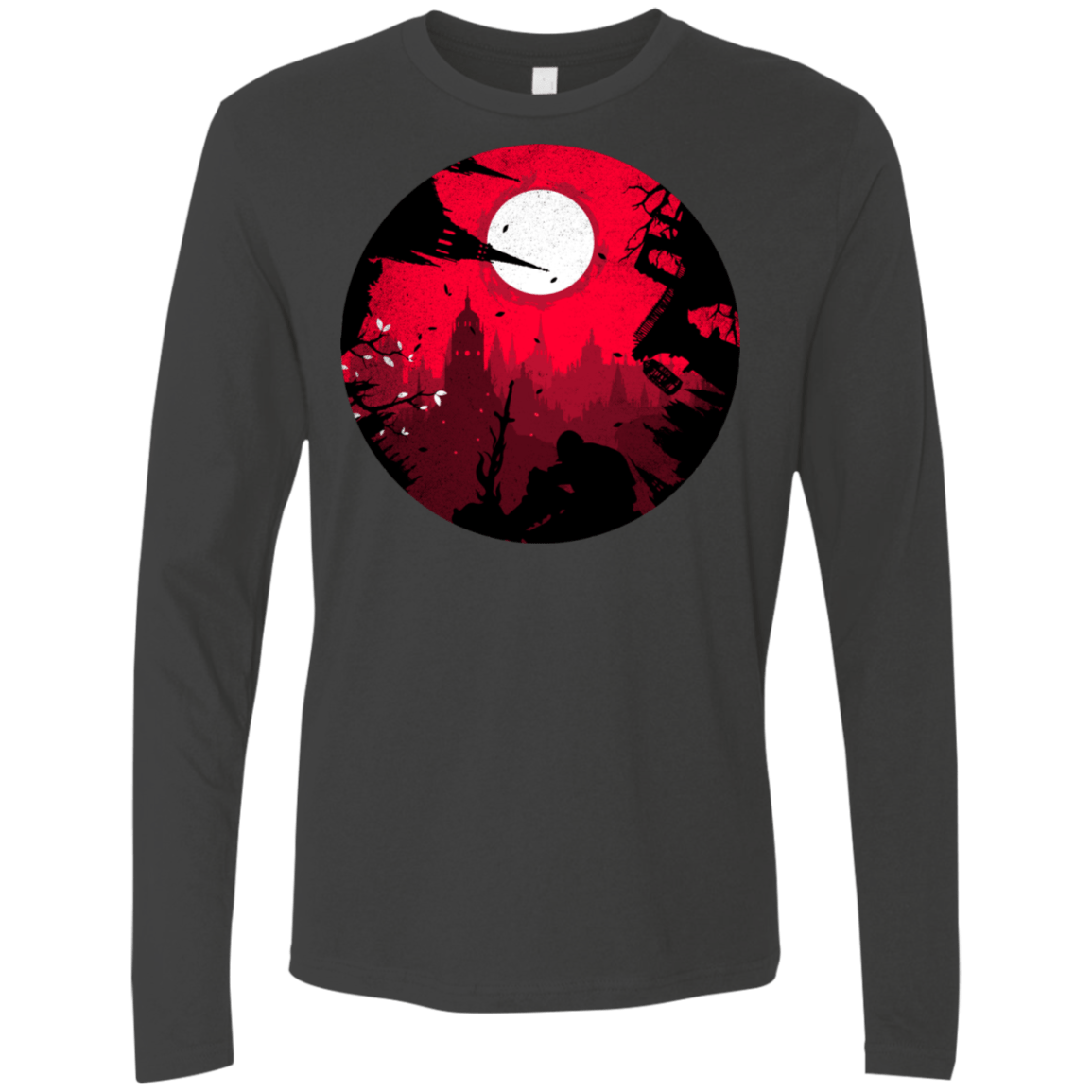 T-Shirts Heavy Metal / S Embrace the Darkness Men's Premium Long Sleeve