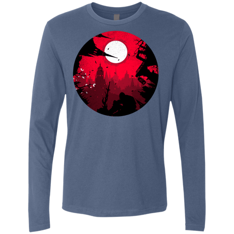 T-Shirts Indigo / S Embrace the Darkness Men's Premium Long Sleeve