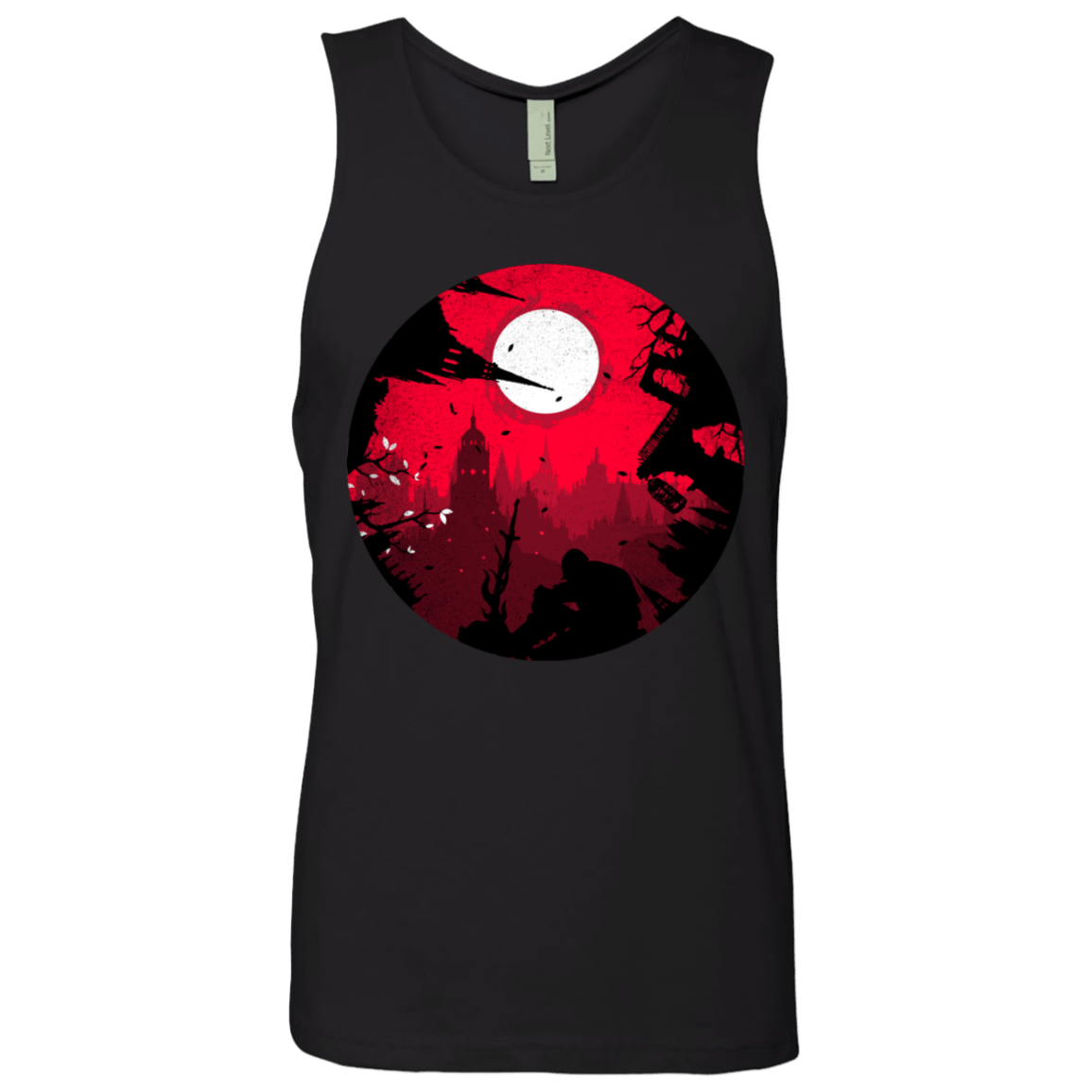 T-Shirts Black / S Embrace the Darkness Men's Premium Tank Top