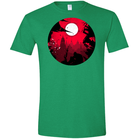 T-Shirts Heather Irish Green / S Embrace the Darkness Men's Semi-Fitted Softstyle
