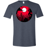 T-Shirts Heather Navy / S Embrace the Darkness Men's Semi-Fitted Softstyle