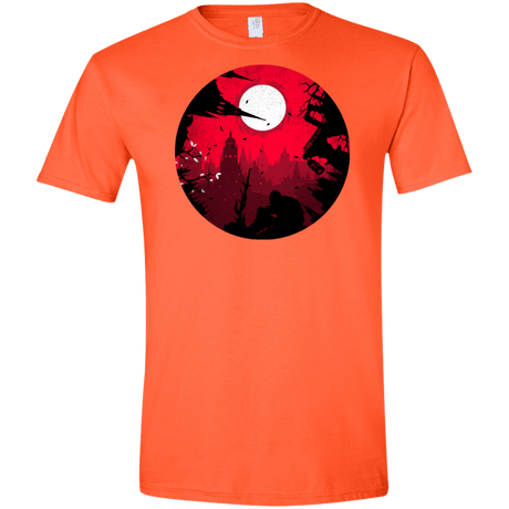T-Shirts Orange / S Embrace the Darkness Men's Semi-Fitted Softstyle