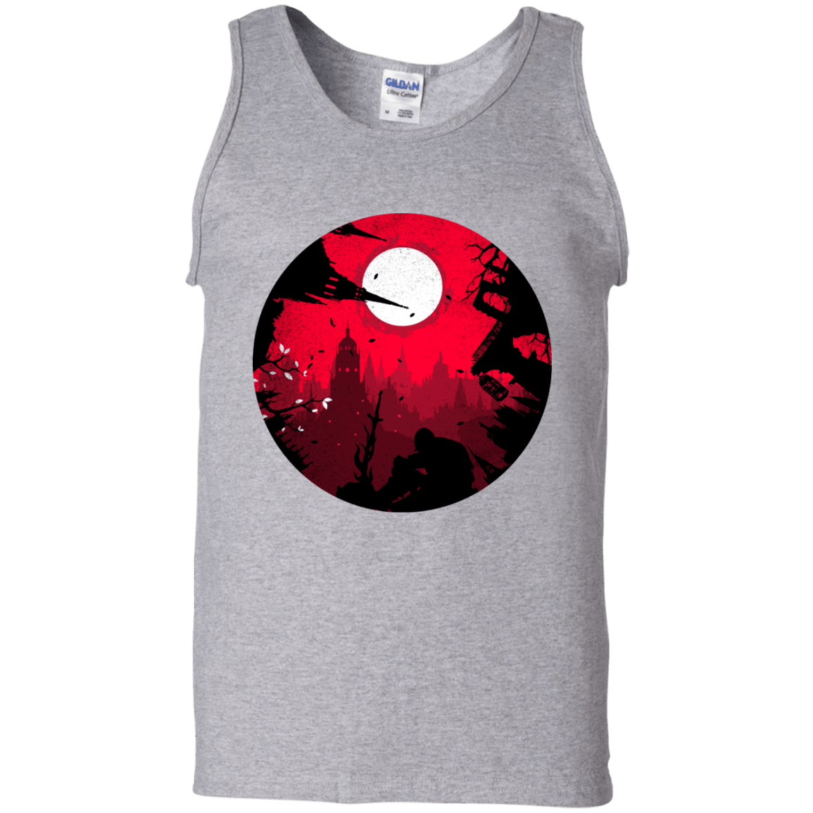 T-Shirts Sport Grey / S Embrace the Darkness Men's Tank Top