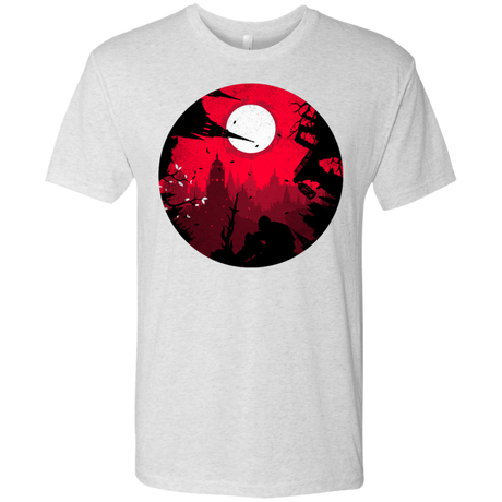 T-Shirts Heather White / S Embrace the Darkness Men's Triblend T-Shirt