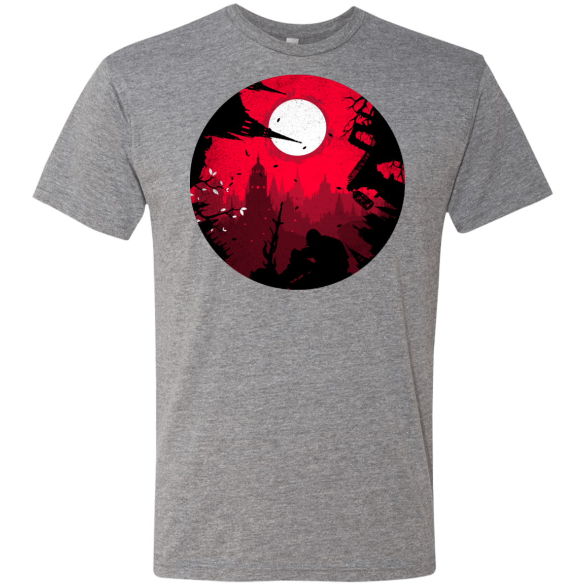 T-Shirts Premium Heather / S Embrace the Darkness Men's Triblend T-Shirt