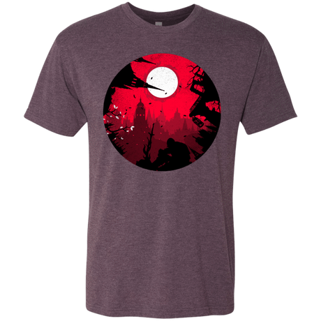 T-Shirts Vintage Purple / S Embrace the Darkness Men's Triblend T-Shirt