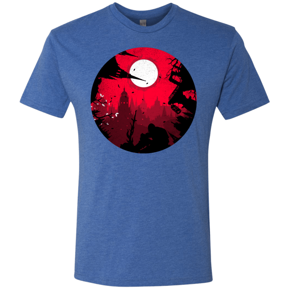 T-Shirts Vintage Royal / S Embrace the Darkness Men's Triblend T-Shirt