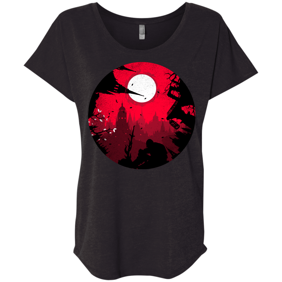 T-Shirts Vintage Black / X-Small Embrace the Darkness Triblend Dolman Sleeve