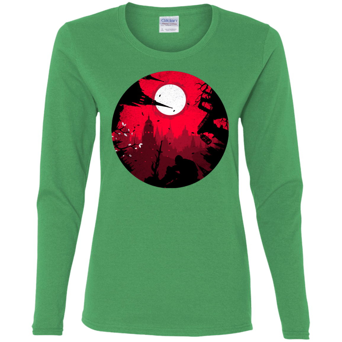 T-Shirts Irish Green / S Embrace the Darkness Women's Long Sleeve T-Shirt