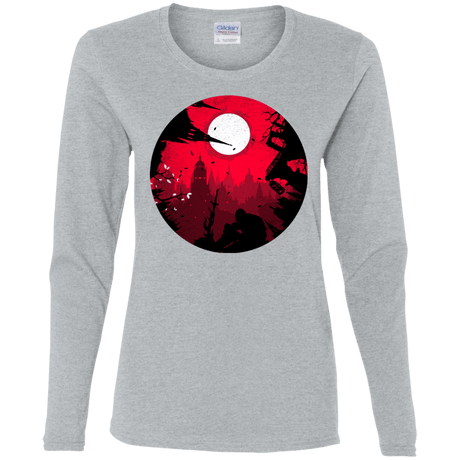 T-Shirts Sport Grey / S Embrace the Darkness Women's Long Sleeve T-Shirt