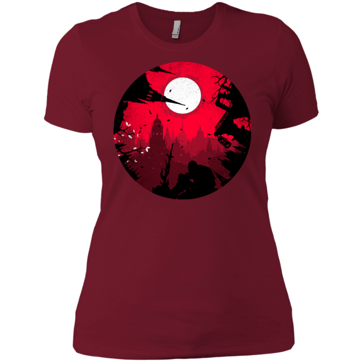 T-Shirts Scarlet / X-Small Embrace the Darkness Women's Premium T-Shirt