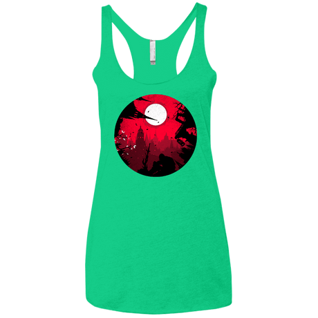 T-Shirts Envy / X-Small Embrace the Darkness Women's Triblend Racerback Tank