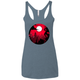 T-Shirts Indigo / X-Small Embrace the Darkness Women's Triblend Racerback Tank