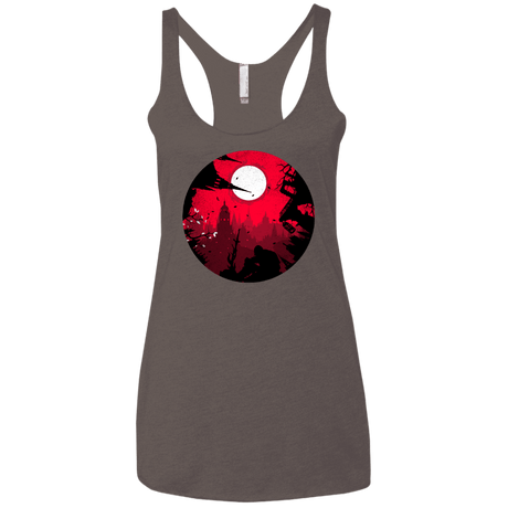 T-Shirts Macchiato / X-Small Embrace the Darkness Women's Triblend Racerback Tank