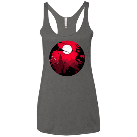 T-Shirts Premium Heather / X-Small Embrace the Darkness Women's Triblend Racerback Tank