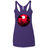 T-Shirts Purple Rush / X-Small Embrace the Darkness Women's Triblend Racerback Tank
