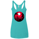 T-Shirts Tahiti Blue / X-Small Embrace the Darkness Women's Triblend Racerback Tank