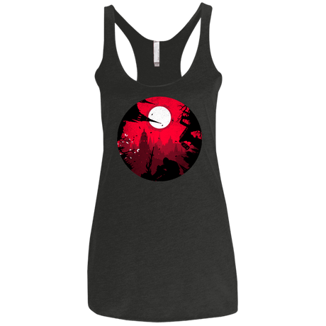 T-Shirts Vintage Black / X-Small Embrace the Darkness Women's Triblend Racerback Tank
