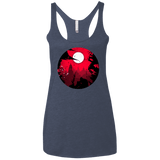 T-Shirts Vintage Navy / X-Small Embrace the Darkness Women's Triblend Racerback Tank