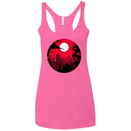 T-Shirts Vintage Pink / X-Small Embrace the Darkness Women's Triblend Racerback Tank