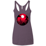 T-Shirts Vintage Purple / X-Small Embrace the Darkness Women's Triblend Racerback Tank