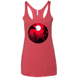 T-Shirts Vintage Red / X-Small Embrace the Darkness Women's Triblend Racerback Tank