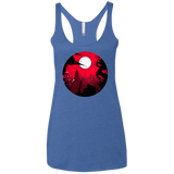T-Shirts Vintage Royal / X-Small Embrace the Darkness Women's Triblend Racerback Tank