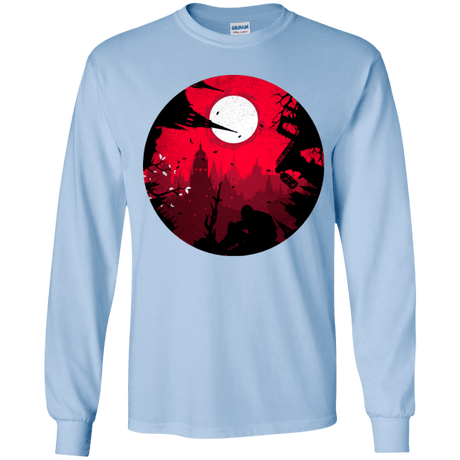 T-Shirts Light Blue / YS Embrace the Darkness Youth Long Sleeve T-Shirt