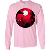 T-Shirts Light Pink / YS Embrace the Darkness Youth Long Sleeve T-Shirt