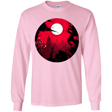 T-Shirts Light Pink / YS Embrace the Darkness Youth Long Sleeve T-Shirt