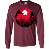 T-Shirts Maroon / YS Embrace the Darkness Youth Long Sleeve T-Shirt