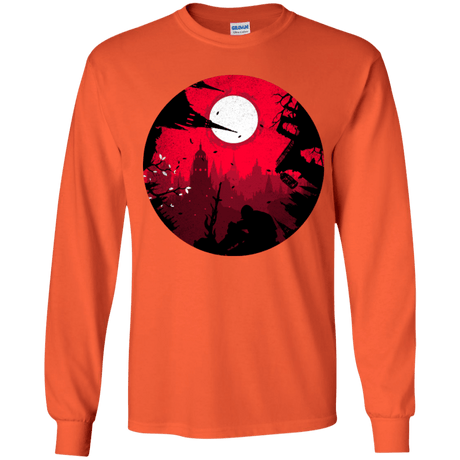 T-Shirts Orange / YS Embrace the Darkness Youth Long Sleeve T-Shirt