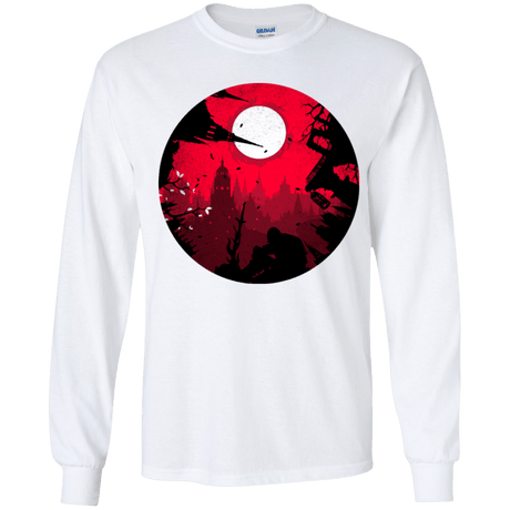T-Shirts White / YS Embrace the Darkness Youth Long Sleeve T-Shirt