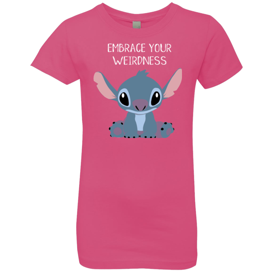 T-Shirts Hot Pink / YXS Embrace your weirdness Girls Premium T-Shirt