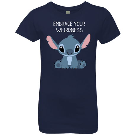 T-Shirts Midnight Navy / YXS Embrace your weirdness Girls Premium T-Shirt