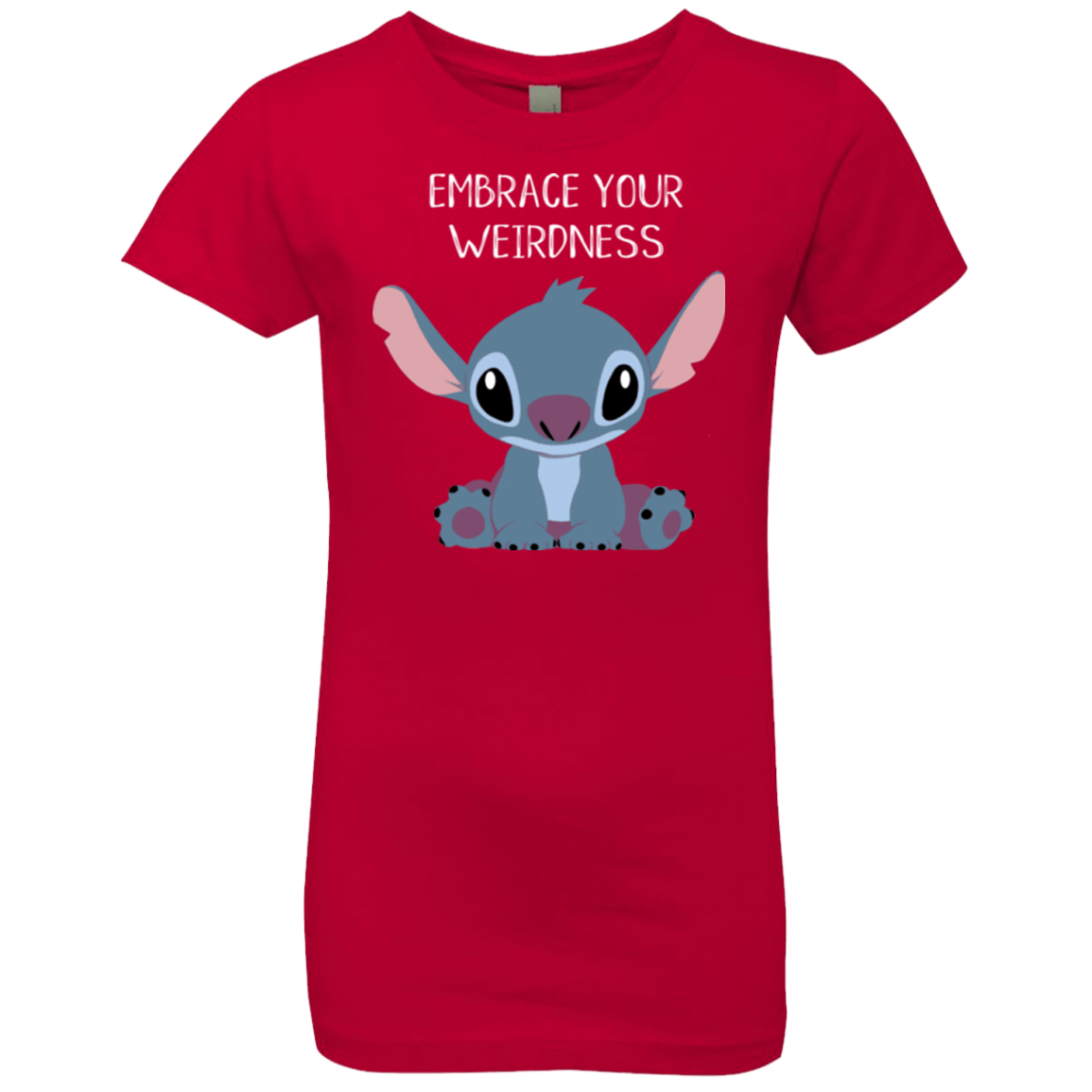 T-Shirts Red / YXS Embrace your weirdness Girls Premium T-Shirt