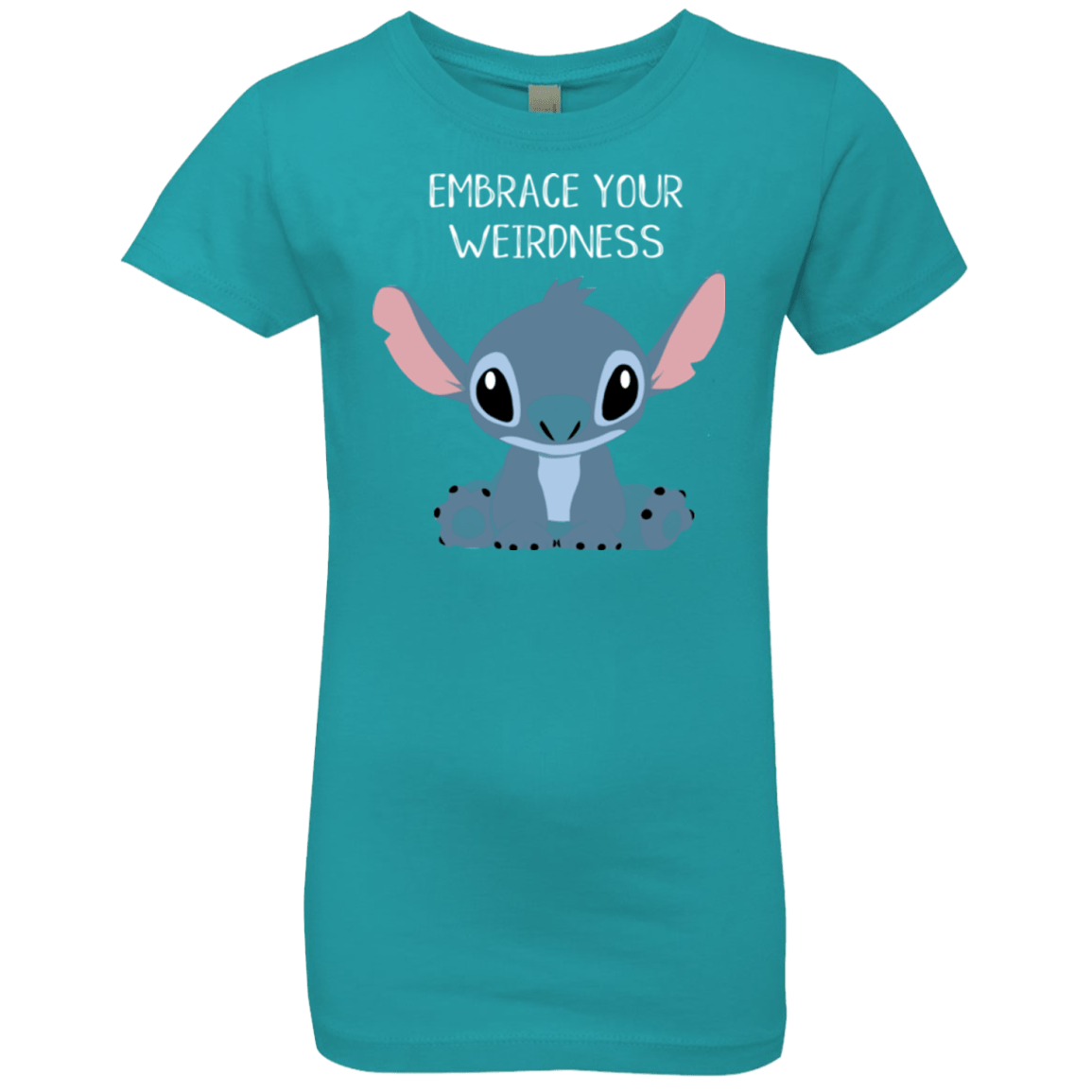 T-Shirts Tahiti Blue / YXS Embrace your weirdness Girls Premium T-Shirt
