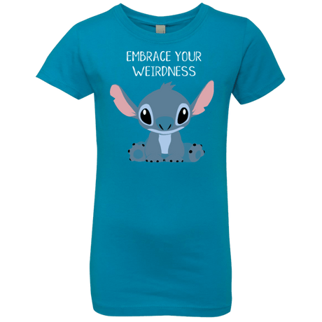 T-Shirts Turquoise / YXS Embrace your weirdness Girls Premium T-Shirt