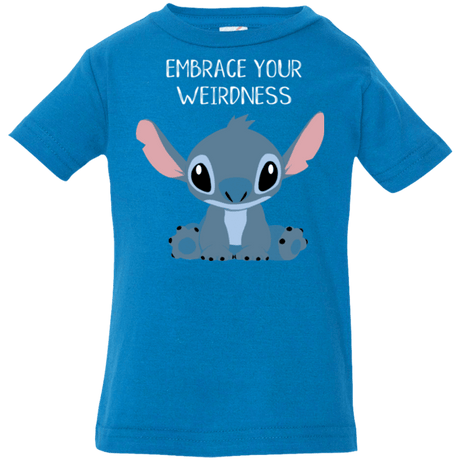 T-Shirts Cobalt / 6 Months Embrace your weirdness Infant Premium T-Shirt
