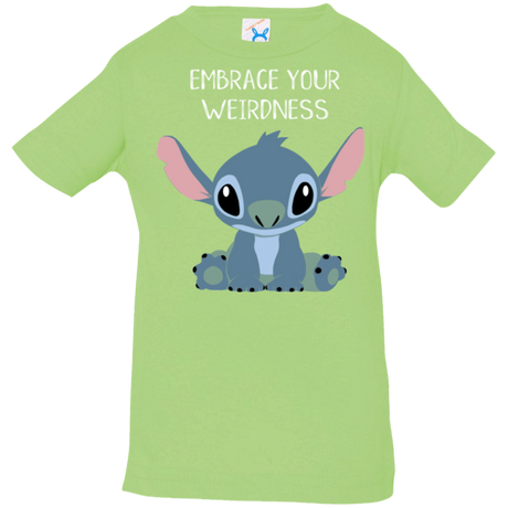 T-Shirts Key Lime / 6 Months Embrace your weirdness Infant Premium T-Shirt