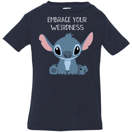 T-Shirts Navy / 6 Months Embrace your weirdness Infant Premium T-Shirt