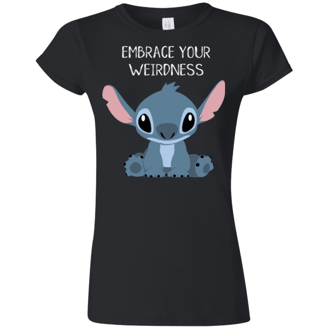 T-Shirts Black / S Embrace your weirdness Junior Slimmer-Fit T-Shirt