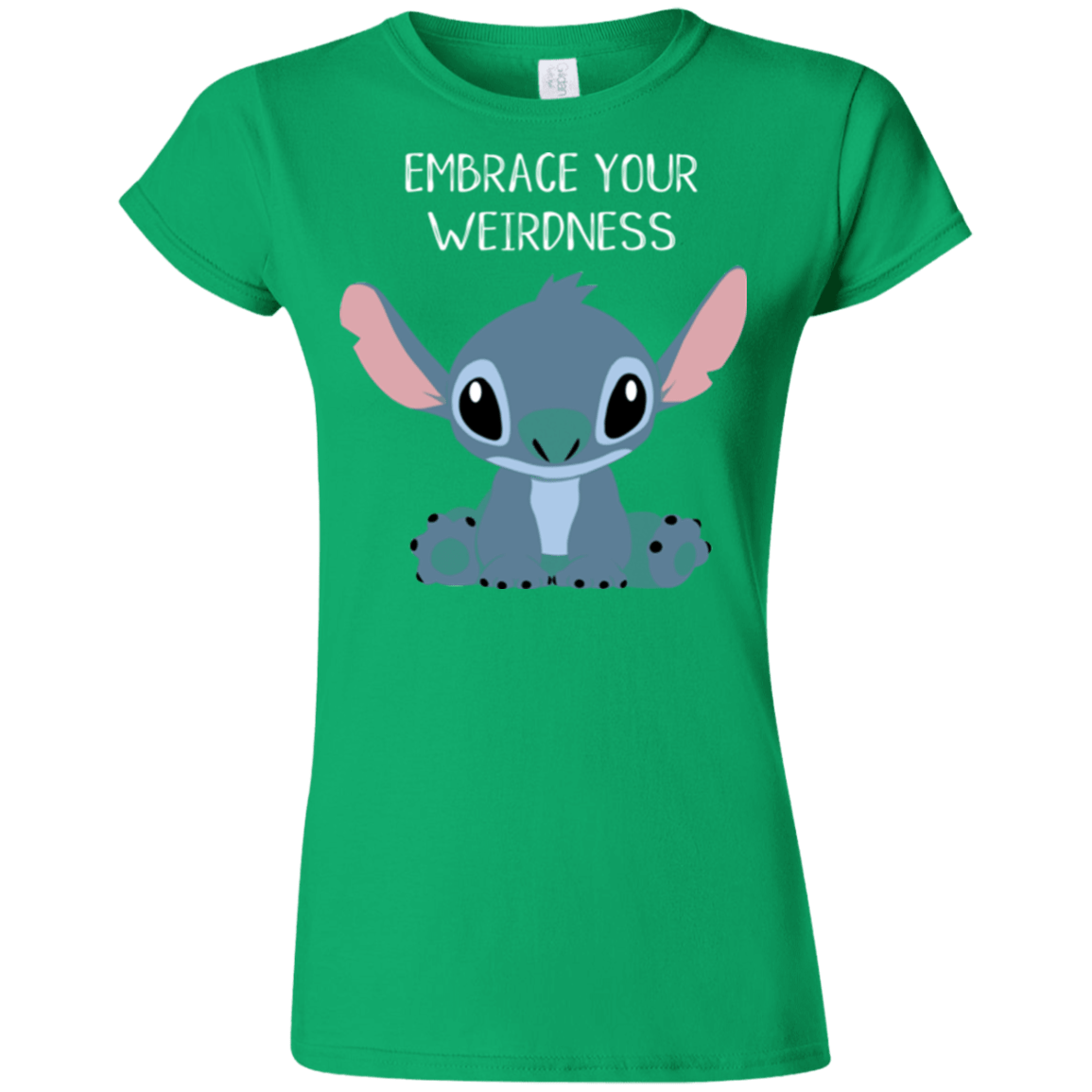 T-Shirts Irish Green / S Embrace your weirdness Junior Slimmer-Fit T-Shirt