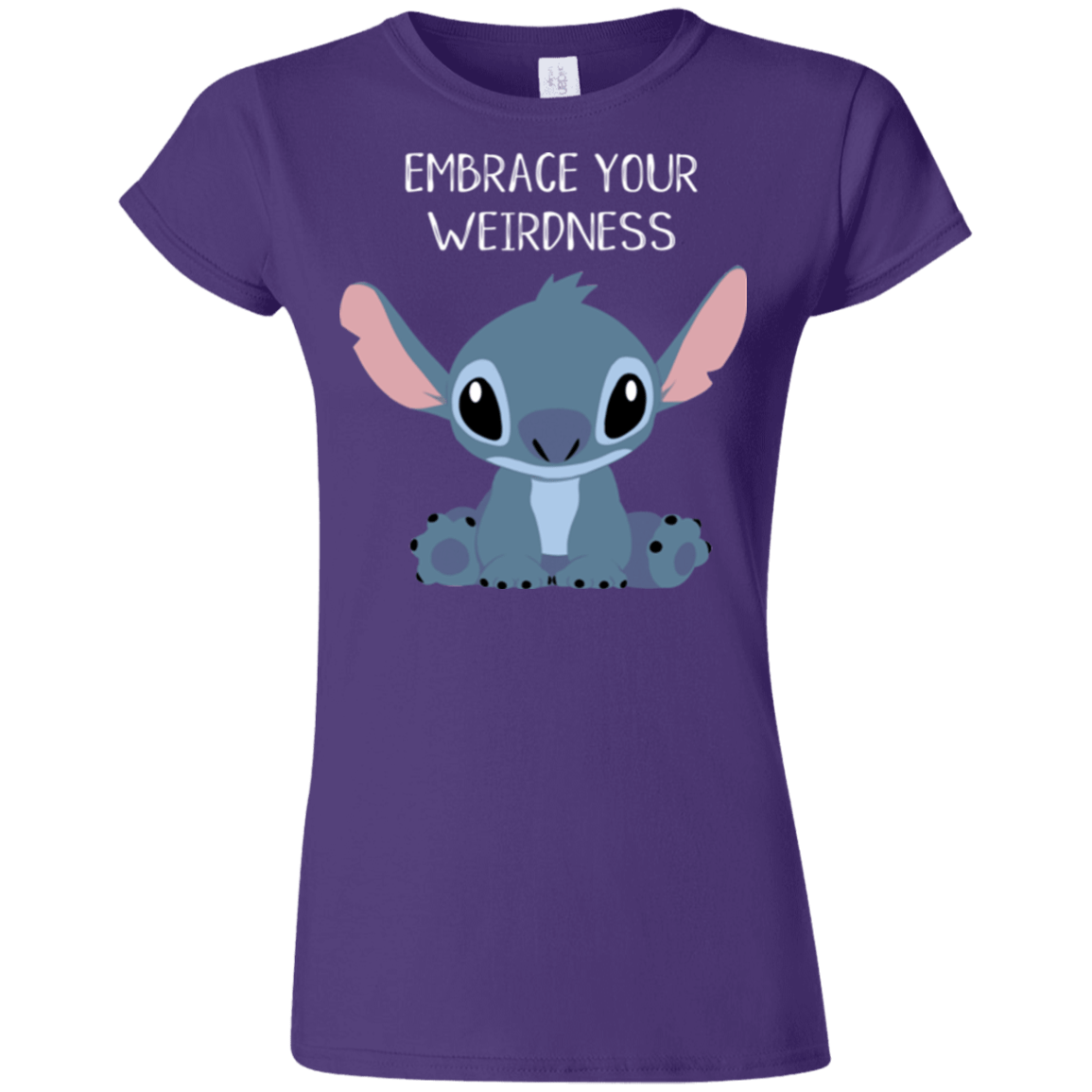 T-Shirts Purple / S Embrace your weirdness Junior Slimmer-Fit T-Shirt